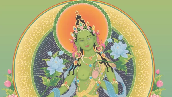 Enlightened being - Buddha Green Tara
